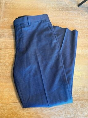 Banana Republic Blue Tailored Dress Pants size 32